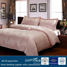 80/20 Polycotton Hotel Bedding Supplier with Customization